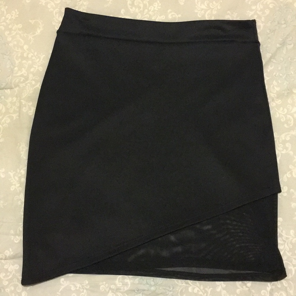 Black skirt